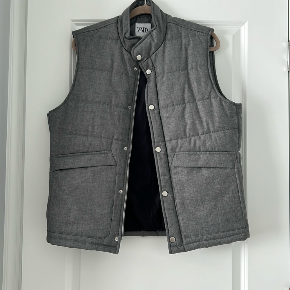 Grey Zara vest